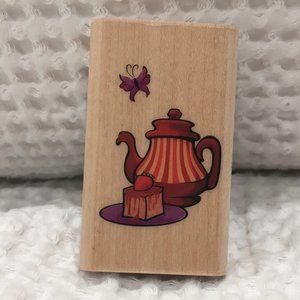 K&Company Rubber Stamp The Red Hat Society Scrapbooks Original Never Used (2005)